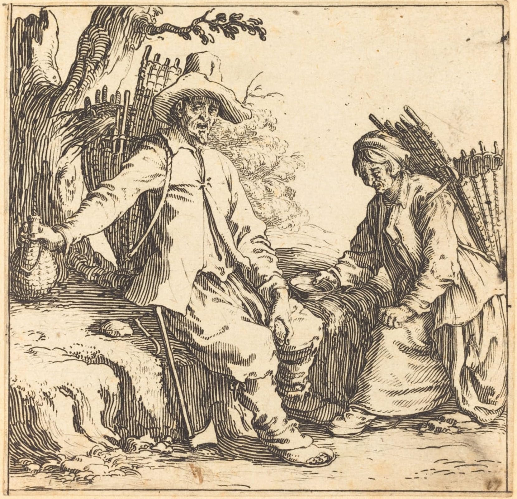 Cuadro vintage de Jacques Callot para transformar las paredes de tu salon o despacho 5