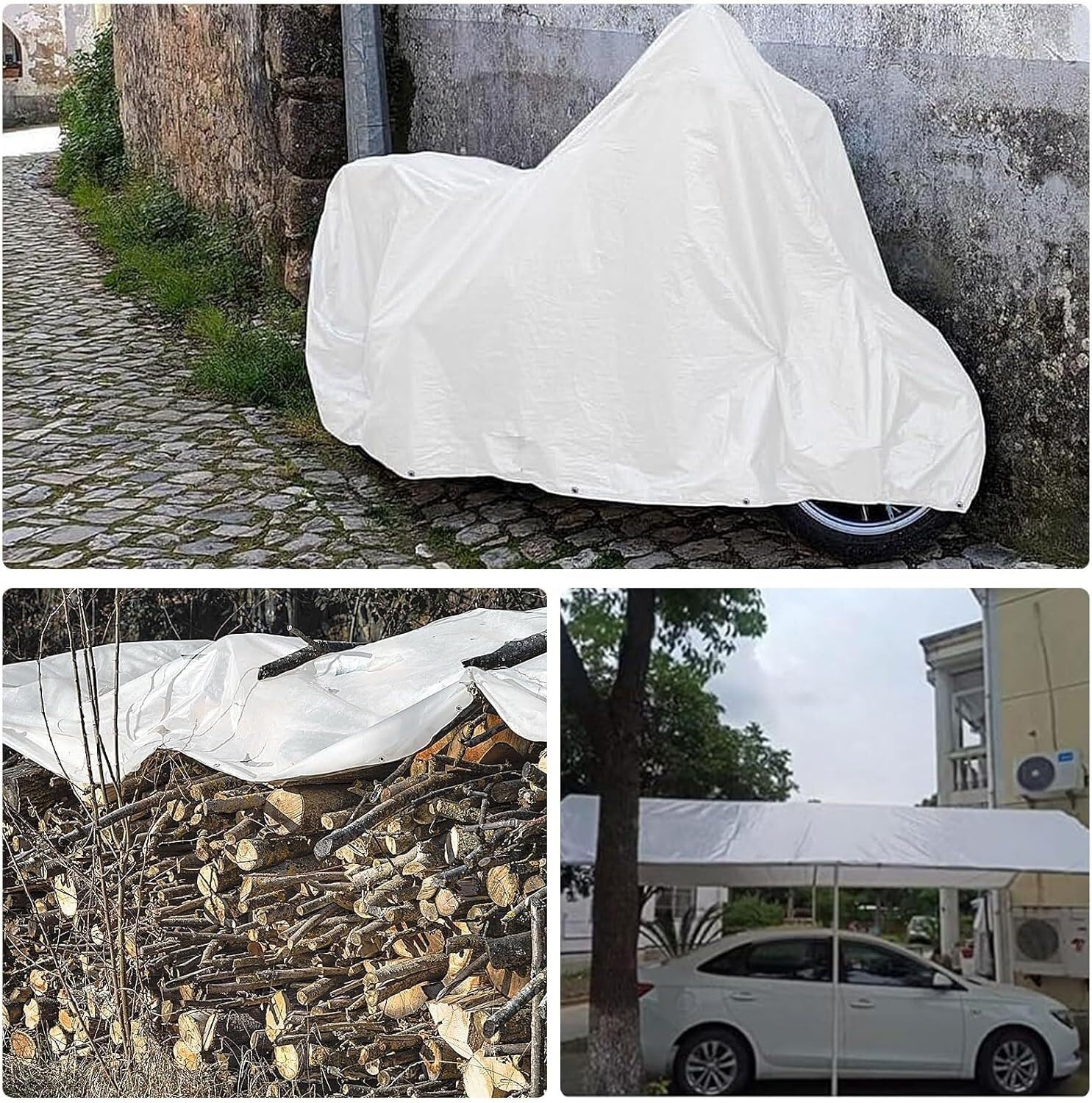 Bedecken Sie den Boden mit wasserdichtem PVC-Wachstuch for LKW, Wohnwagen und Baldachinzelt (Größe: 2 x 6 m)