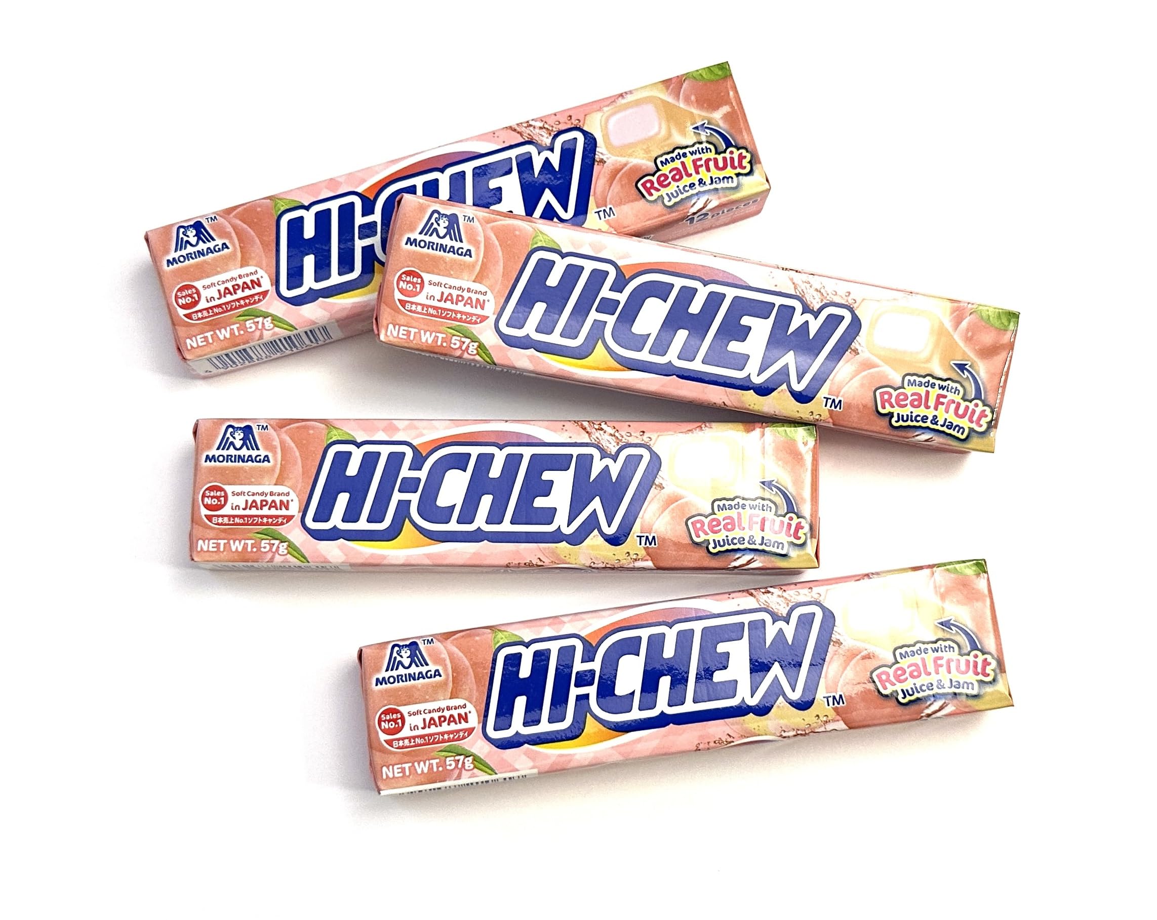 MORINAGA Japan Hi-Chew Peach Chewy Candy (4 packs) : Amazon.ca