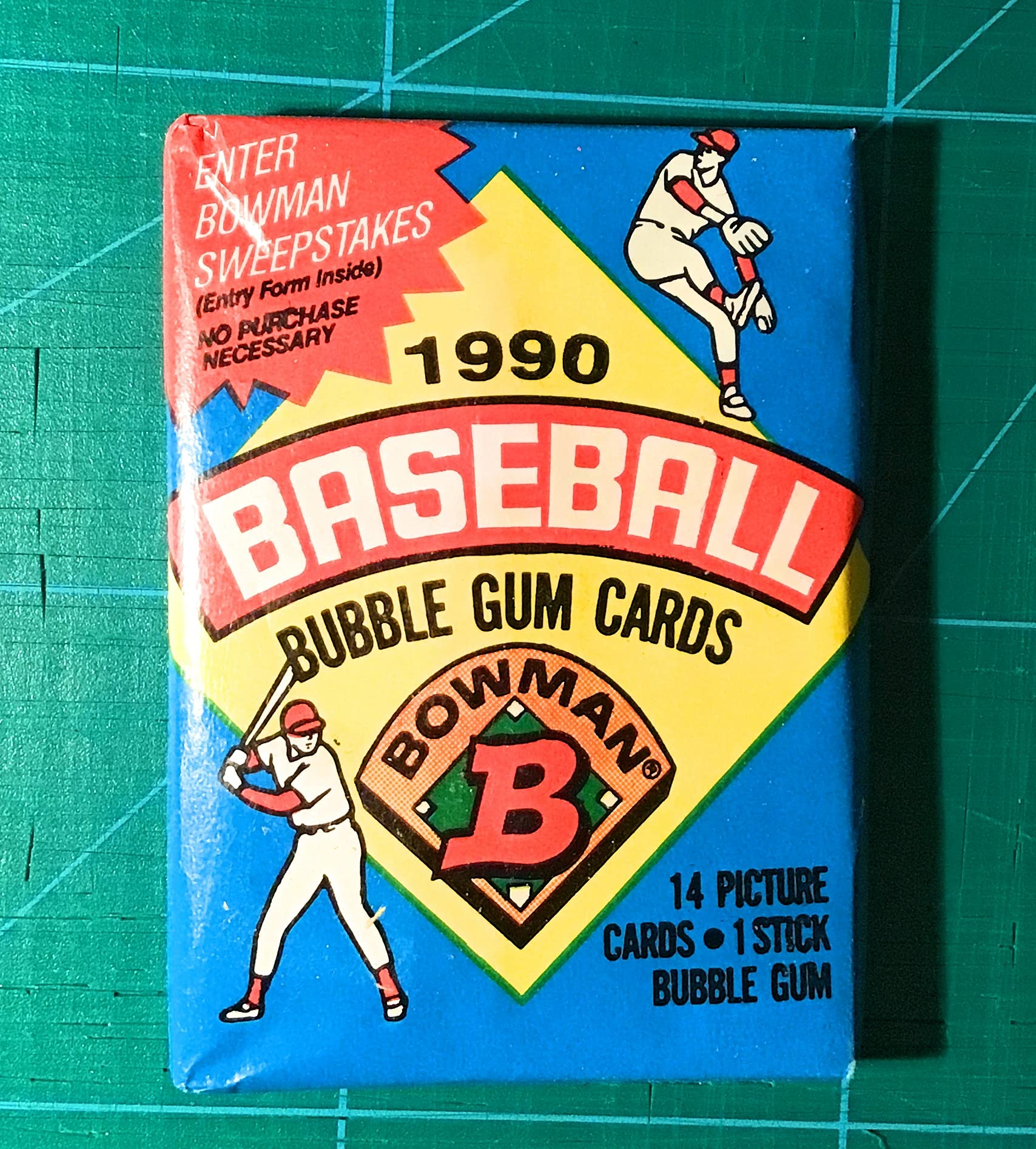 Bowman Baseball 1990 14 Cards per Pack
