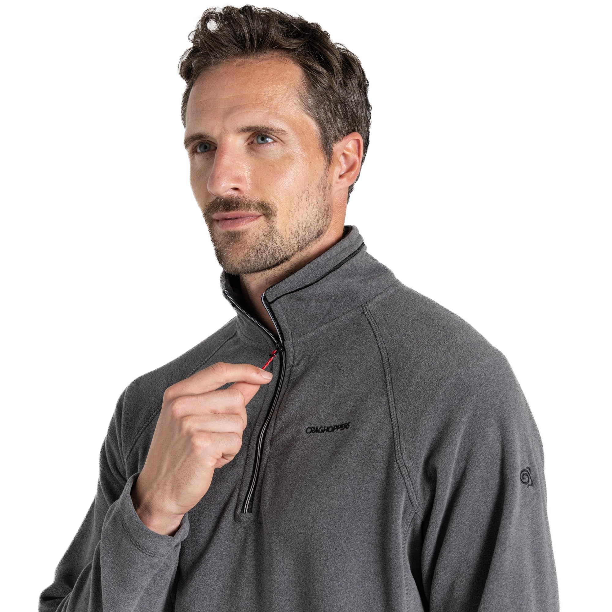 Craghoppers Herren Corey Hz Fleece Sweatshirt – Leicht, Warm & Aus Recyceltem Material