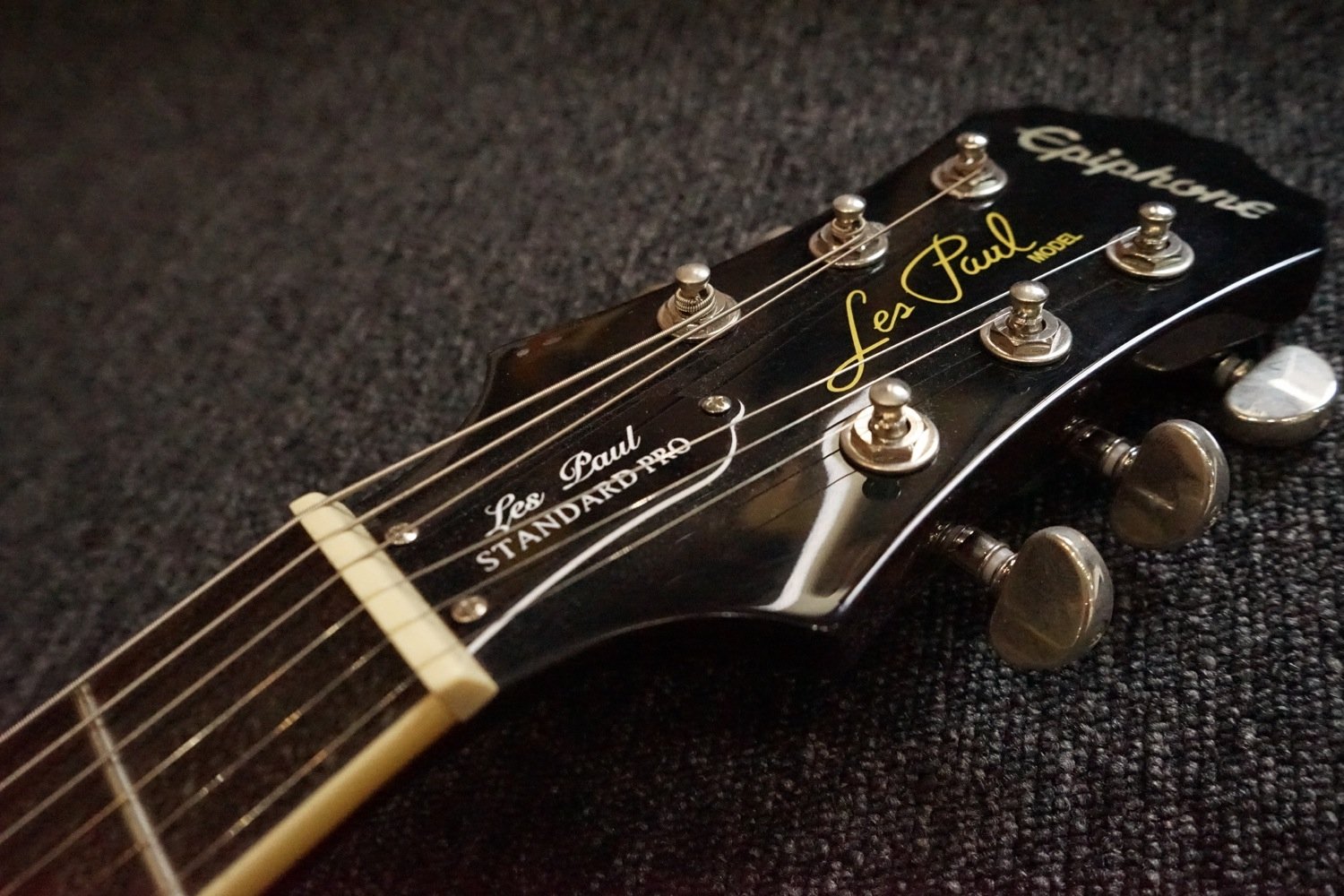 Epiphone Les Paul Standart Plus Top Pro Elektro Gitar (Wine Red