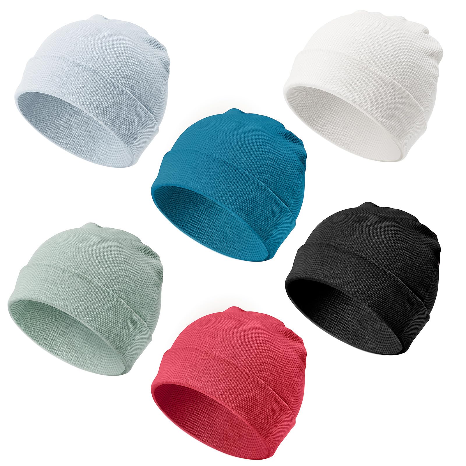 DRESHOW Newborn Baby Hat Baby Boys Girls Knit Hat Soft Baby Beanie Hat Toddler Hats 3-24 Months