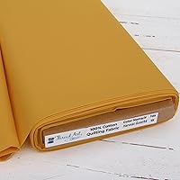 Vista 9 de ThreadArt The Yard - Tela acolchada de algodón de alta calidad, color marrón, 44 pulgadas de ancho, 100% algodón, acolchado, costura, manualidades