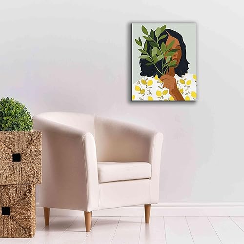 Miniatura 7 de Epic Graffiti 'Botany Portrait I' de Victoria Barnes, arte de pared en lienzo Giclée, 20 x 24 pulgadas