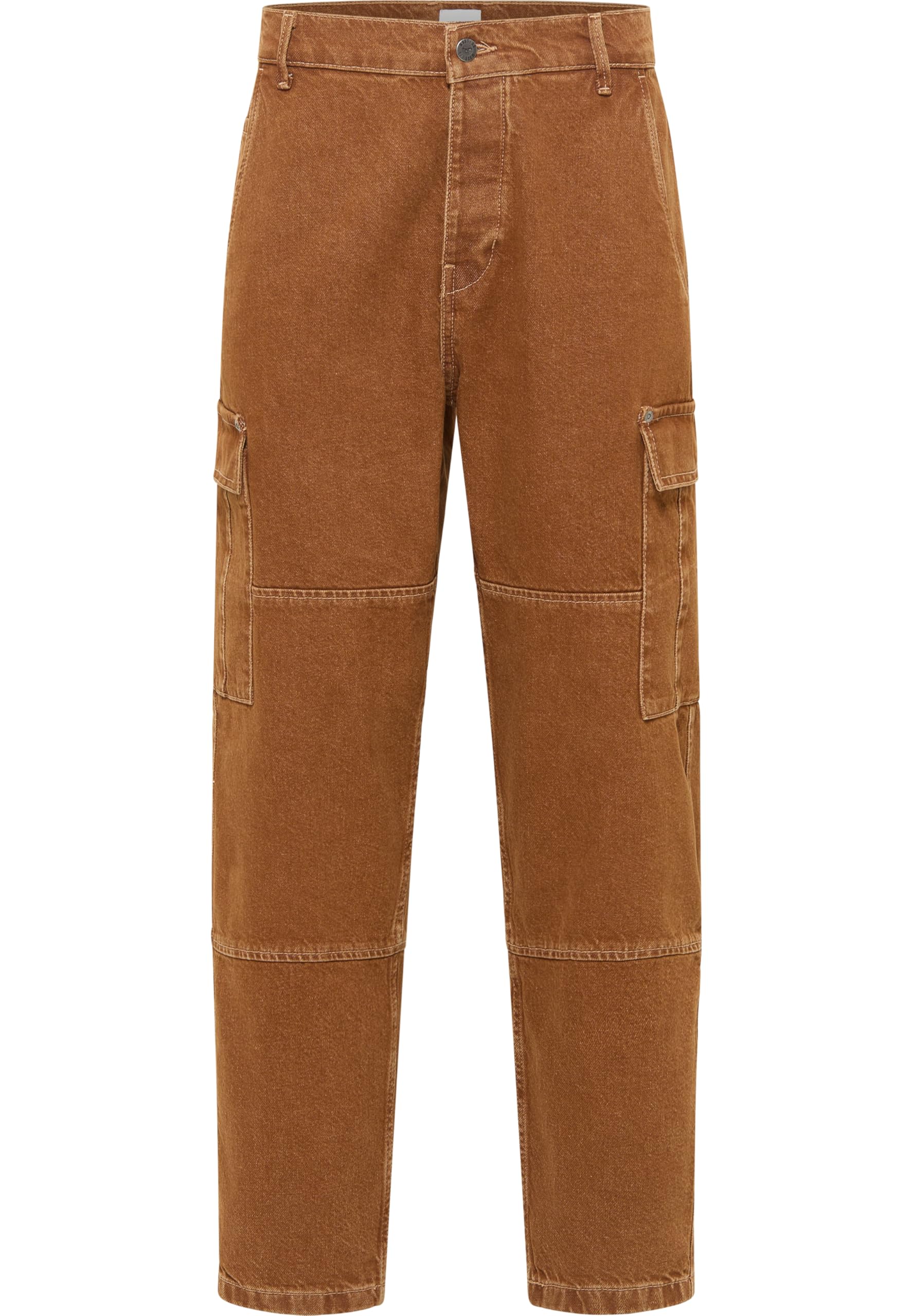 MUSTANG Pantalones Vaqueros para Hombre, Estilo Toledo, Holgado, Cargo, Marrón, 30W / 34L