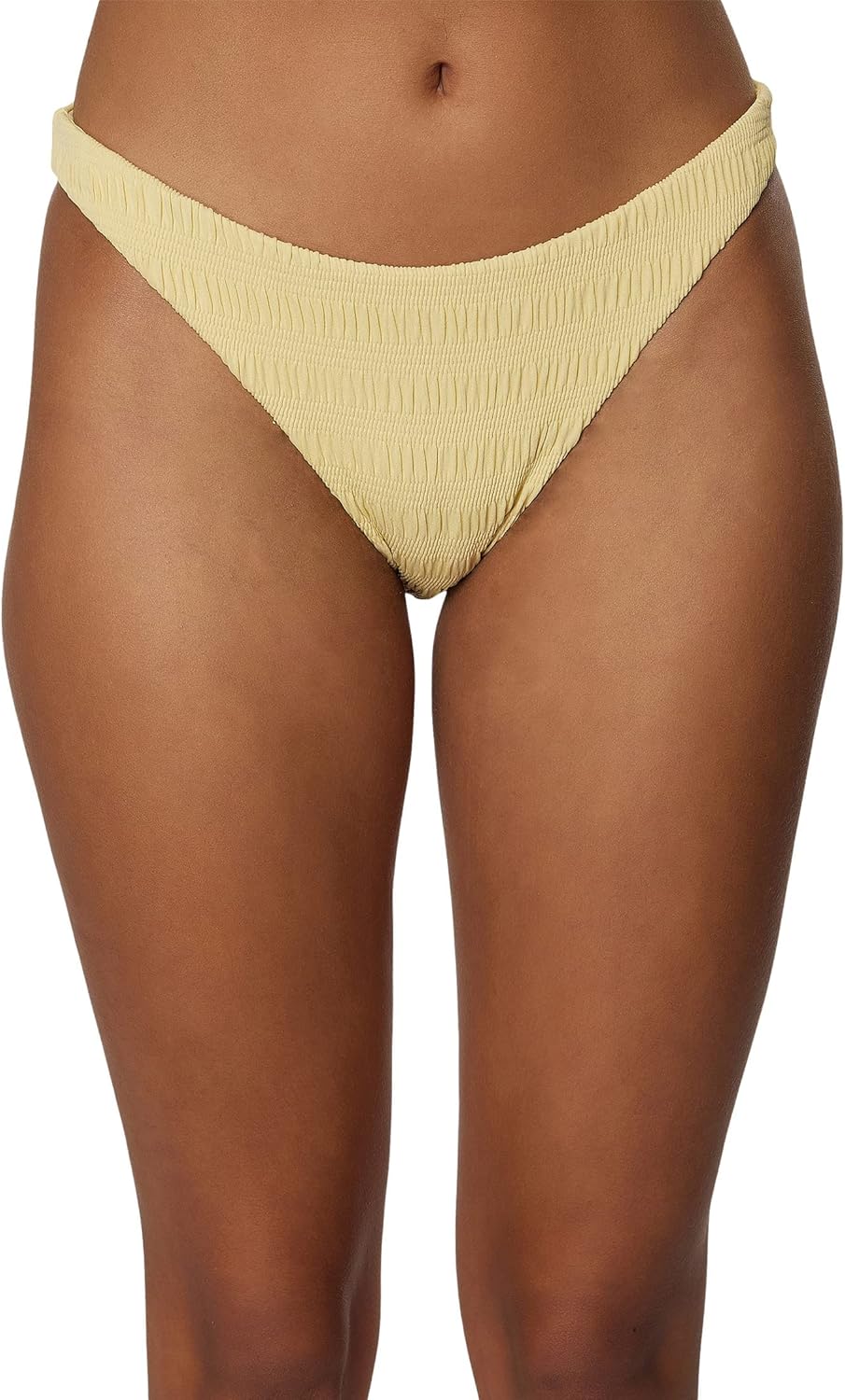 O'Neill Saltwater Solids Textured Flamenco Women's Cheeky Bikini Bottoms