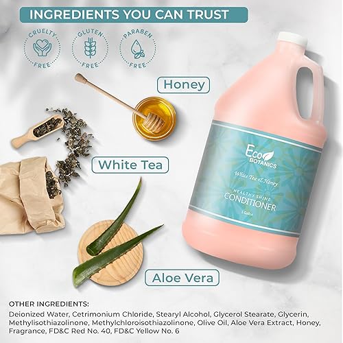 Miniatura 4 de Terra Pure Eco Botanics Acondicionador de hotel  1 galón  Diseñado para rellenar dispensadores de jabón (juego de 4)