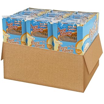 Prairie City Bakery Sea Salt Caramel Ooey Gooey Butter Cake, 2 Ounce - 60 per case.