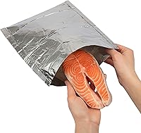 Vista 2 de Mesquite - Paquete de 2 bolsas para ahumar (11 x 12 pulgadas cada una) - Infunde fácilmente el sabor natural de madera ahumada en los alimentos