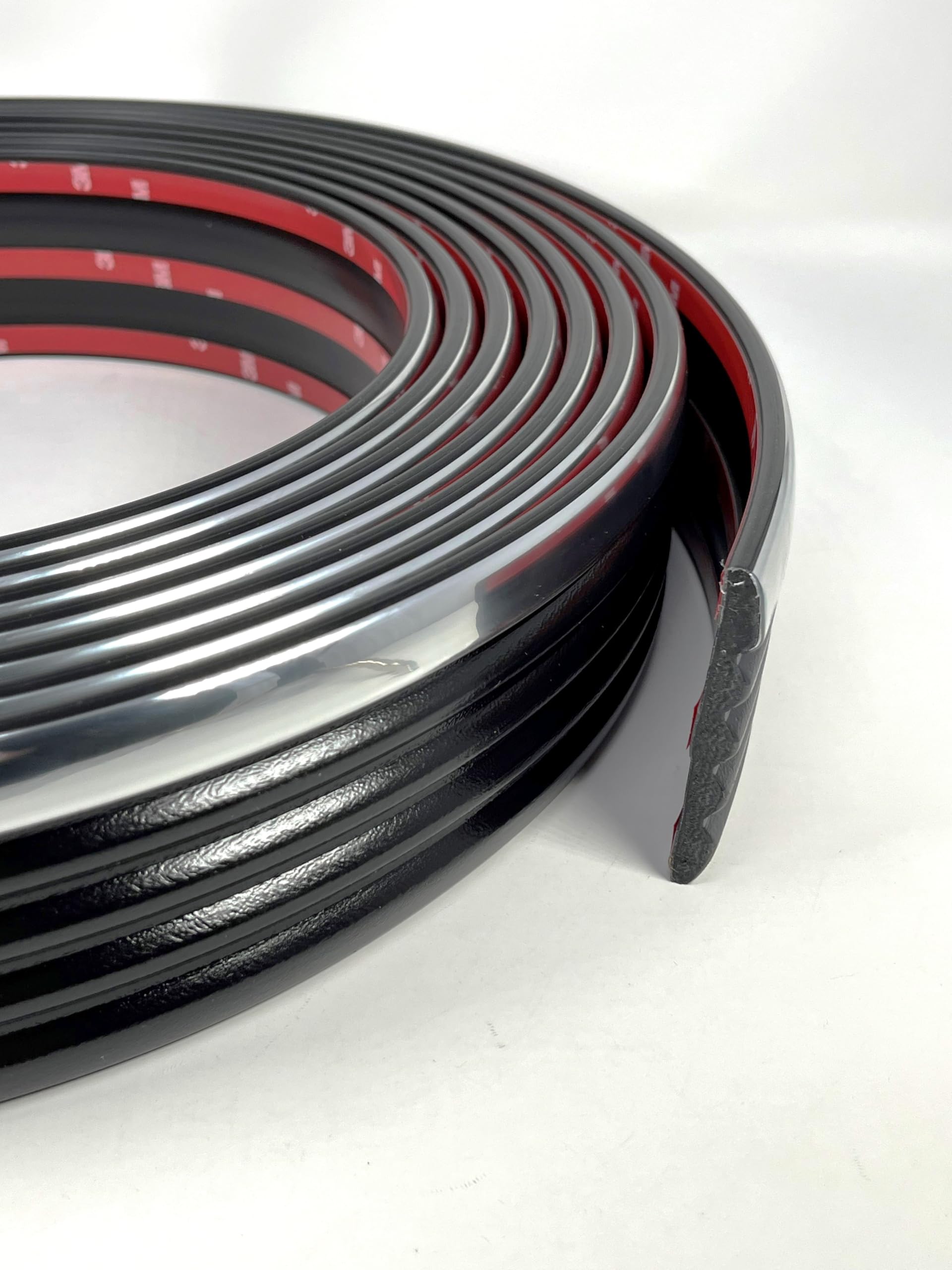 Replacement Chrome Side Body Trim Molding for 1988-1998 Chevy GMC Tahoe Suburban Silverado Pickup Truck - 2.5" (Full Roll - 320")