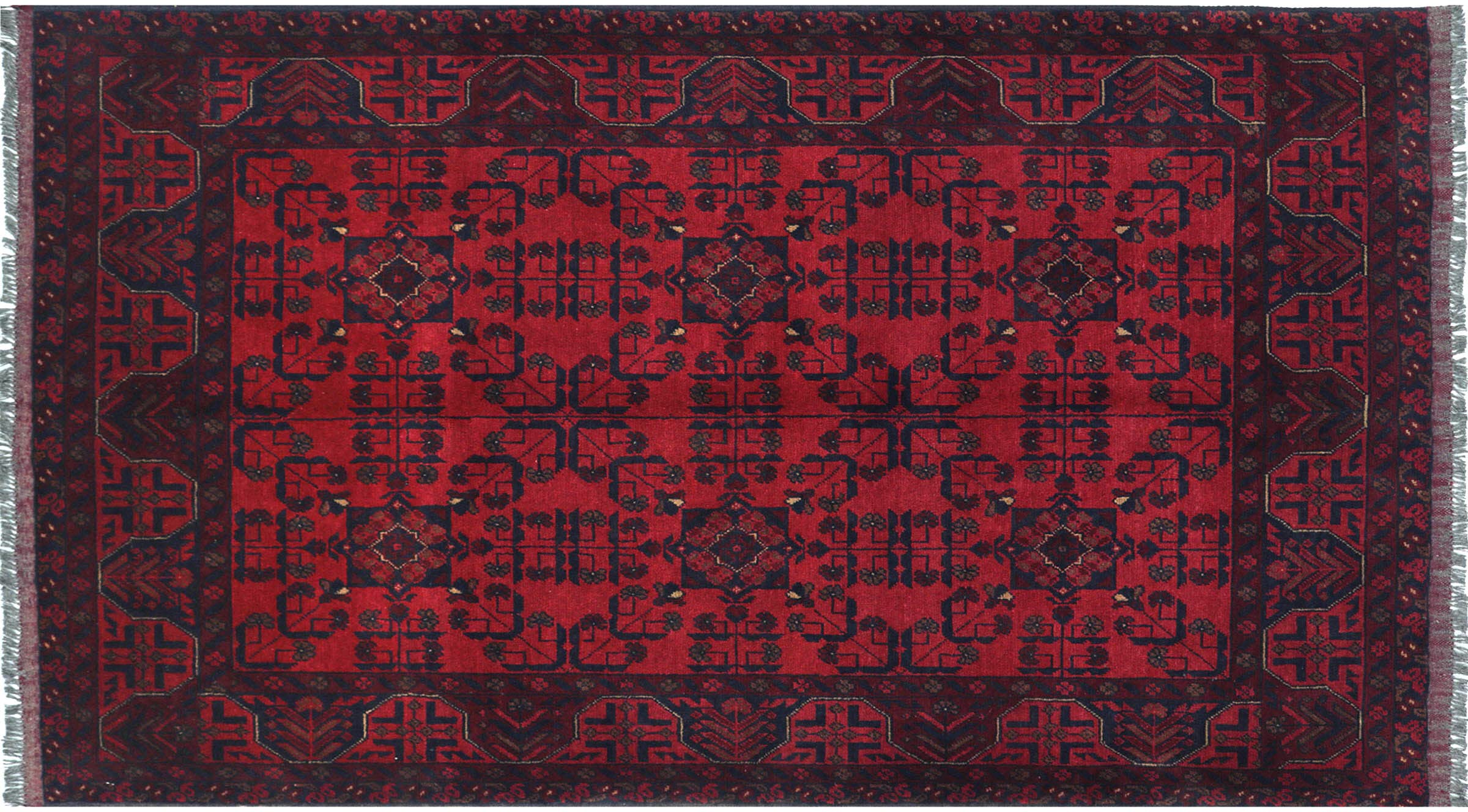 Tapis Khal Mohammadi marron 140x200cm pour réchauffer un sol froid