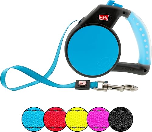 WIGZI Correa retráctil de gel, mediana, azul