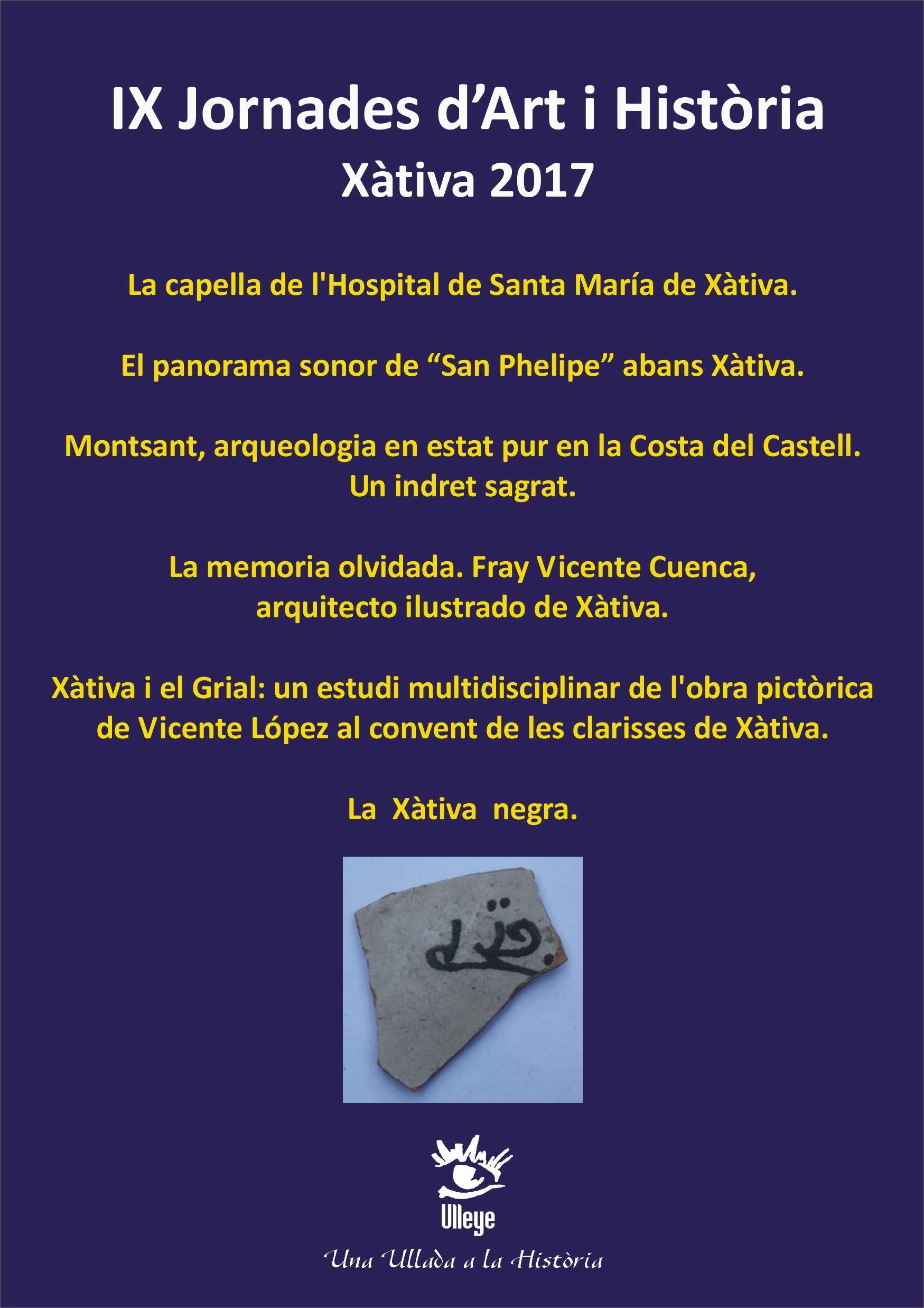Livre Xàtiva 2017 pour passionnés d'histoire de l'art et voyages