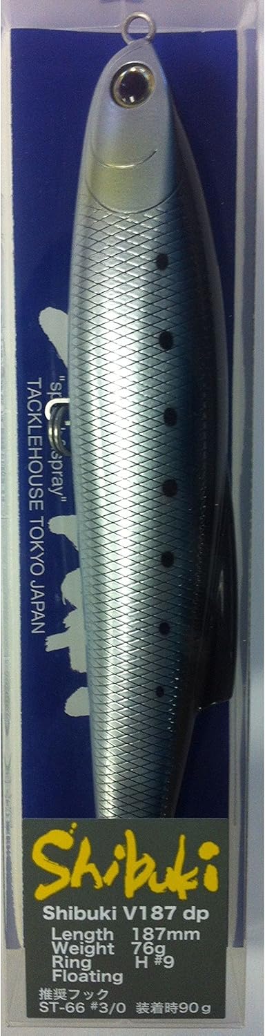 TackleHouse Minnow Shibuki Dp 76g Floating V187dp Lure