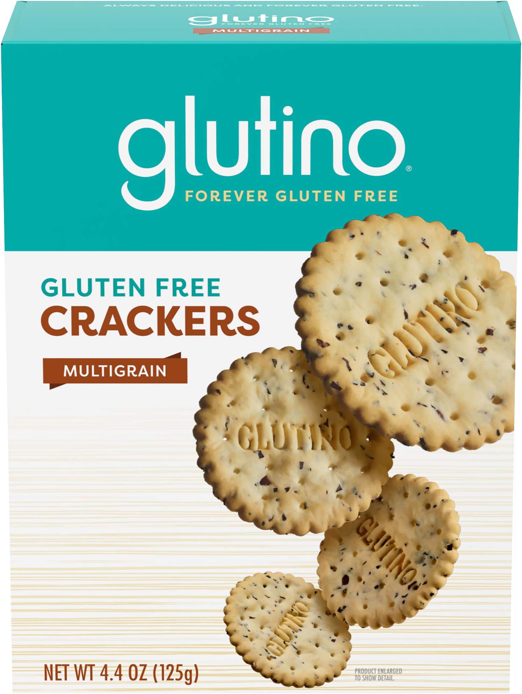Glutino Gluten Free Crackers, Premium Rounds, Balanced Flavor, Multigrain, 4.4 oz