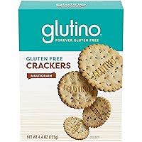 Vista 9 de Glutino Galletas de mesa sin gluten, cuadrados premium, originales, 7 onzas