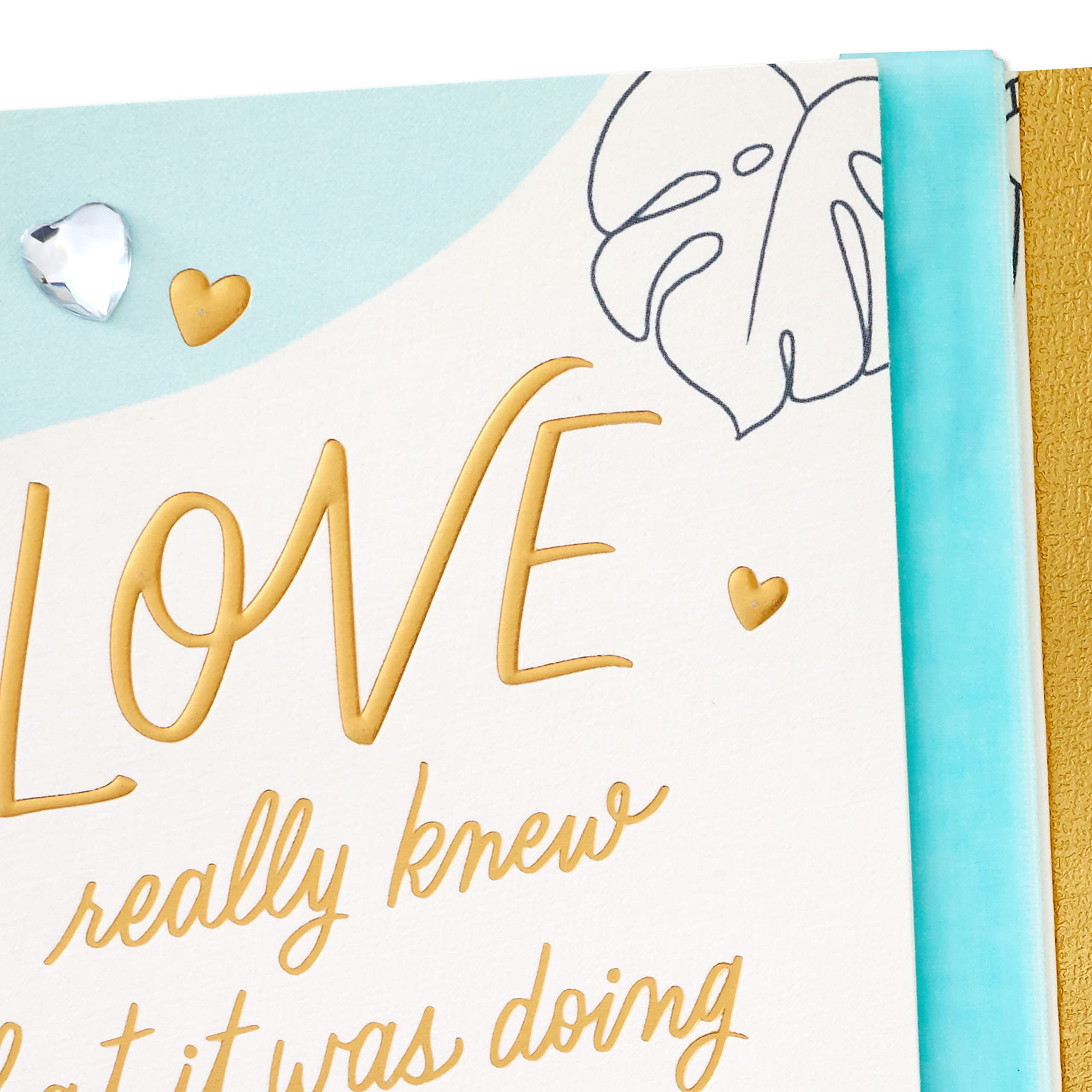 Hallmark Carte De Mariage, Carte De Fête Prénuptiale, Carte De