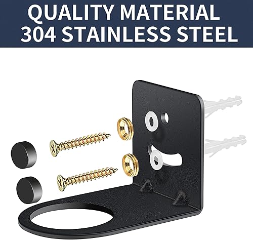 Miniatura 5 de Soporte adhesivo para botella de ducha, dispensador de botella de jabón sin perforación, soporte de pared, dispensador de jabón de