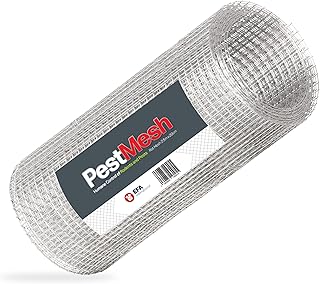 EFA International Pest Mesh, Rat Mesh 2.5m x 20cm, Wire Mesh for Rodent Proofing, Rat Deterrent and Mouse Deterrent, Rodent Deterrent Outdoor, Humane Control of Rodents and Pests