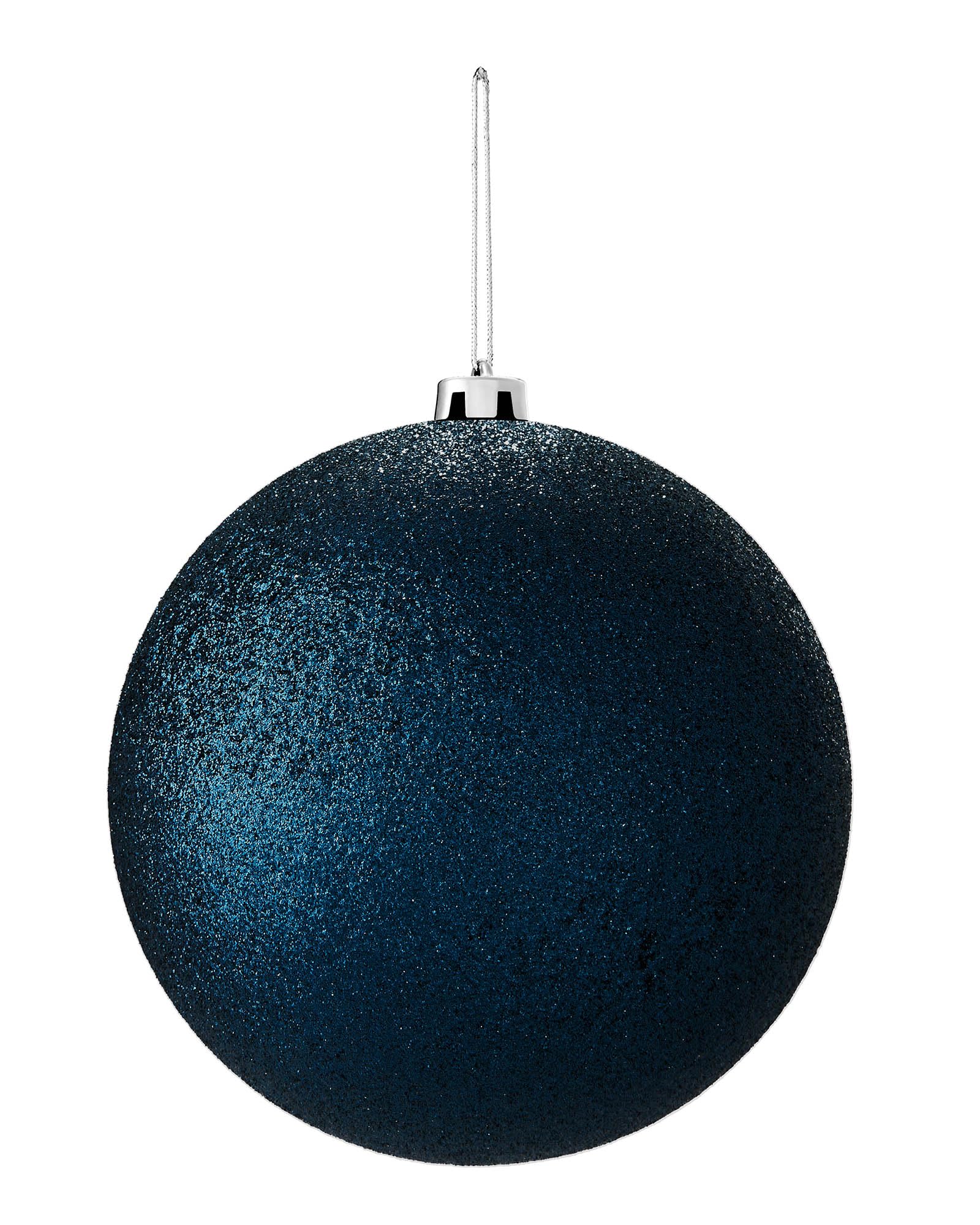 Navy Blue Large Shatterproof Bauble
