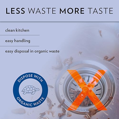 Miniatura 5 de Finum Bolsas de filtro de té de papel desechables para té suelto marrón grande 100 unidades