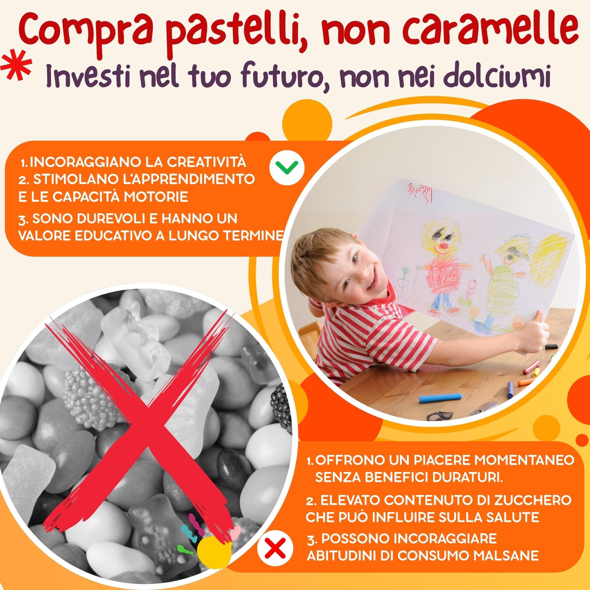 AF® - Set 126 Pastelli Cera, Bimbi 21 Scatola Colori Per Bambini Da Regalare | 6 Mini Colori Per Bambin Regalini, Gadget Compleanno Bambni 4 Anni 2 Anni Mini Pastelli Bambini Gadget