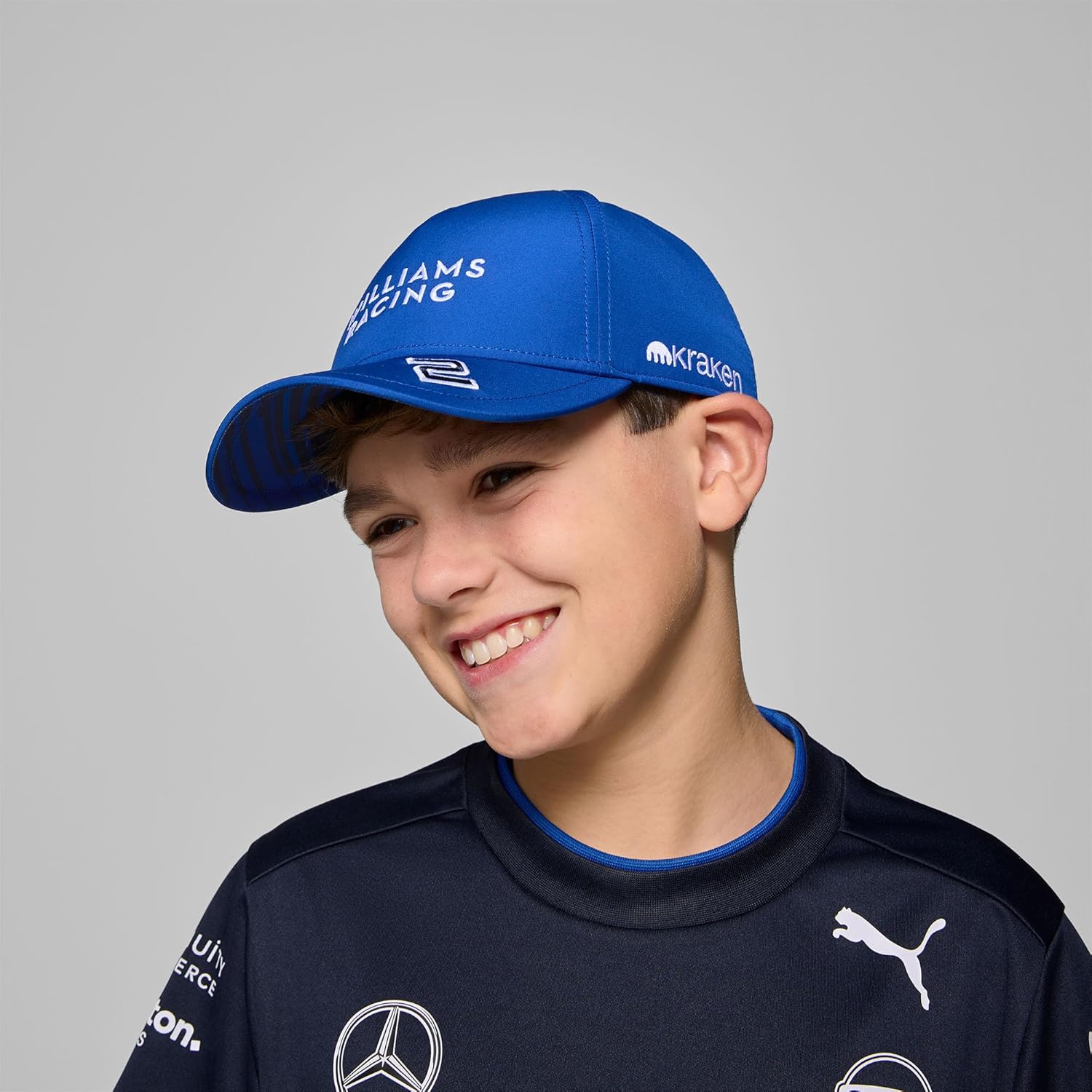 PUMA Williams Racing Formula 1 Kids 2025 Alex Albon Hat - Navy - One Size Fits Most - Image 5