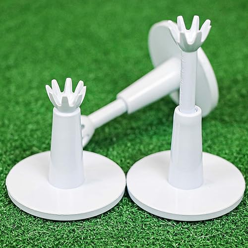 Miniatura 8 de Camisetas de golf ajustables – Accesorios esenciales para hombres, irrompibles y duraderas – No hay necesidad de recoger repetidamente (paquete de 3