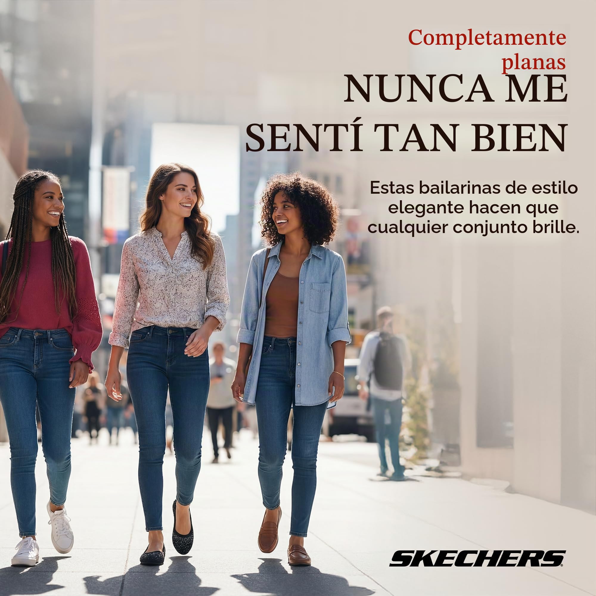 Skechers Cleo 2.0 - Glitzy Daze Zapatos Tipo balletMujer