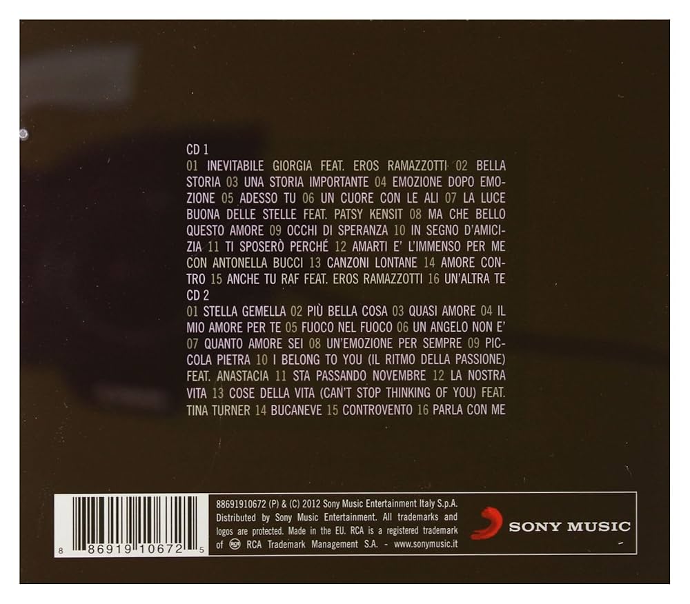 その他 Eros Ramazzotti Li [CD] CD Ramazzotti Eros - Eros | eBay