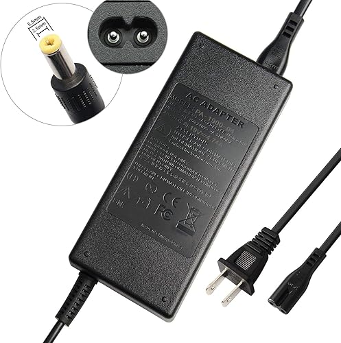 Miniatura 3 de Futurebatt 19V 4.74A 90W Cargador Adaptador de CA para Vizio E320VP M261VP LED LCD TV Fuente de Alimentación Cable de Alimentación