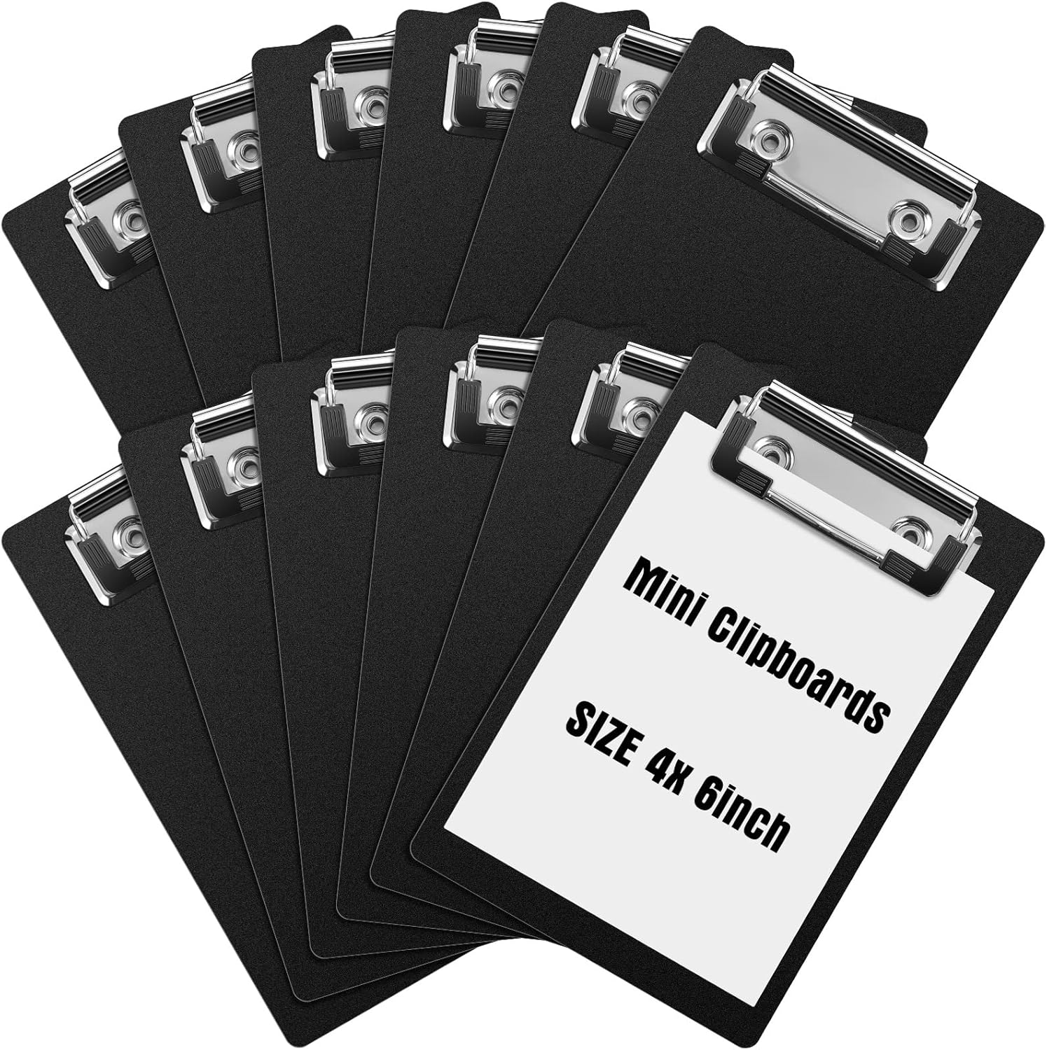 Mini Clipboards 4 x 6 Inch Small Clipboards Pocket
