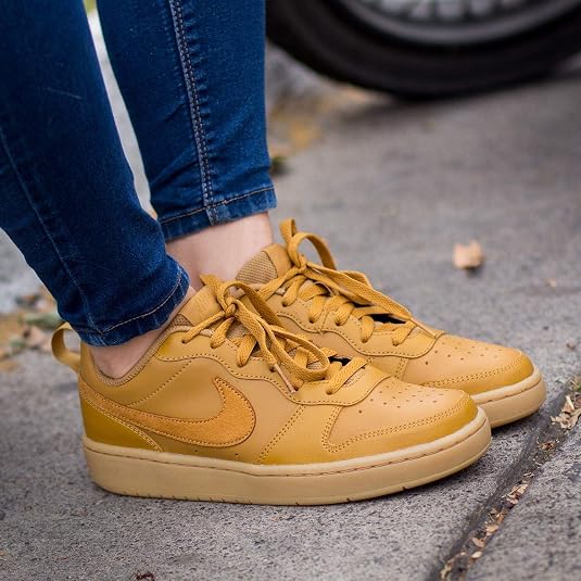 Nike Tenis Court Borough Low 2 GS - BQ5448700 - Cafe - Joven :  Amazon.com.mx: Ropa, Zapatos y Accesorios
