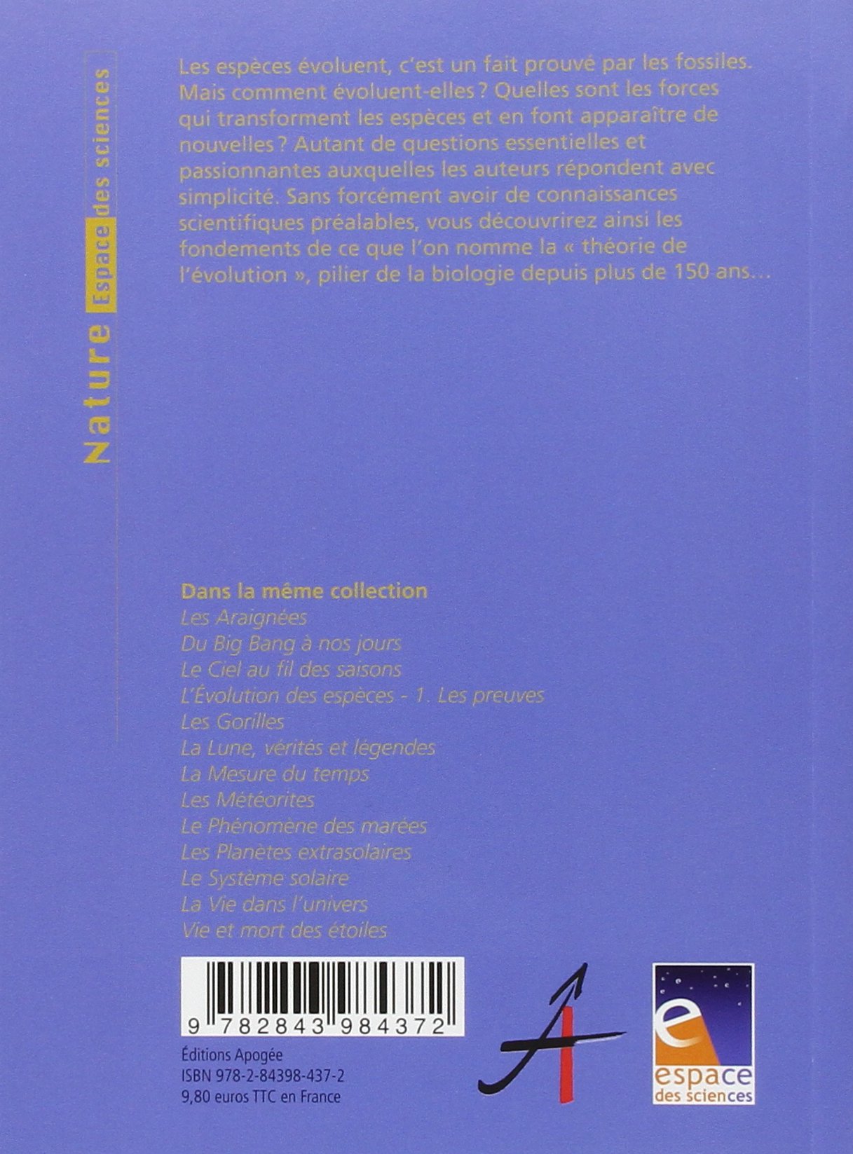 L'évolution des espèces: Tome 2, Les mécanismes