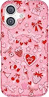 Vista 206 de VELVET CAVIAR Funda para iPhone 15, compatible con MagSafe, probada contra caídas de 10 pies, fundas protectoras de diseño, leopardo color rosa