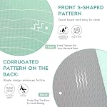 Tapis de yoga en caoutchouc écologique non glissant avec lignes d'alignement pour les femmes & Hommes , Couleur de croisière , Mat d'exercice sans latex pour la maison , Pilates & Fitness par ENERGI CORE