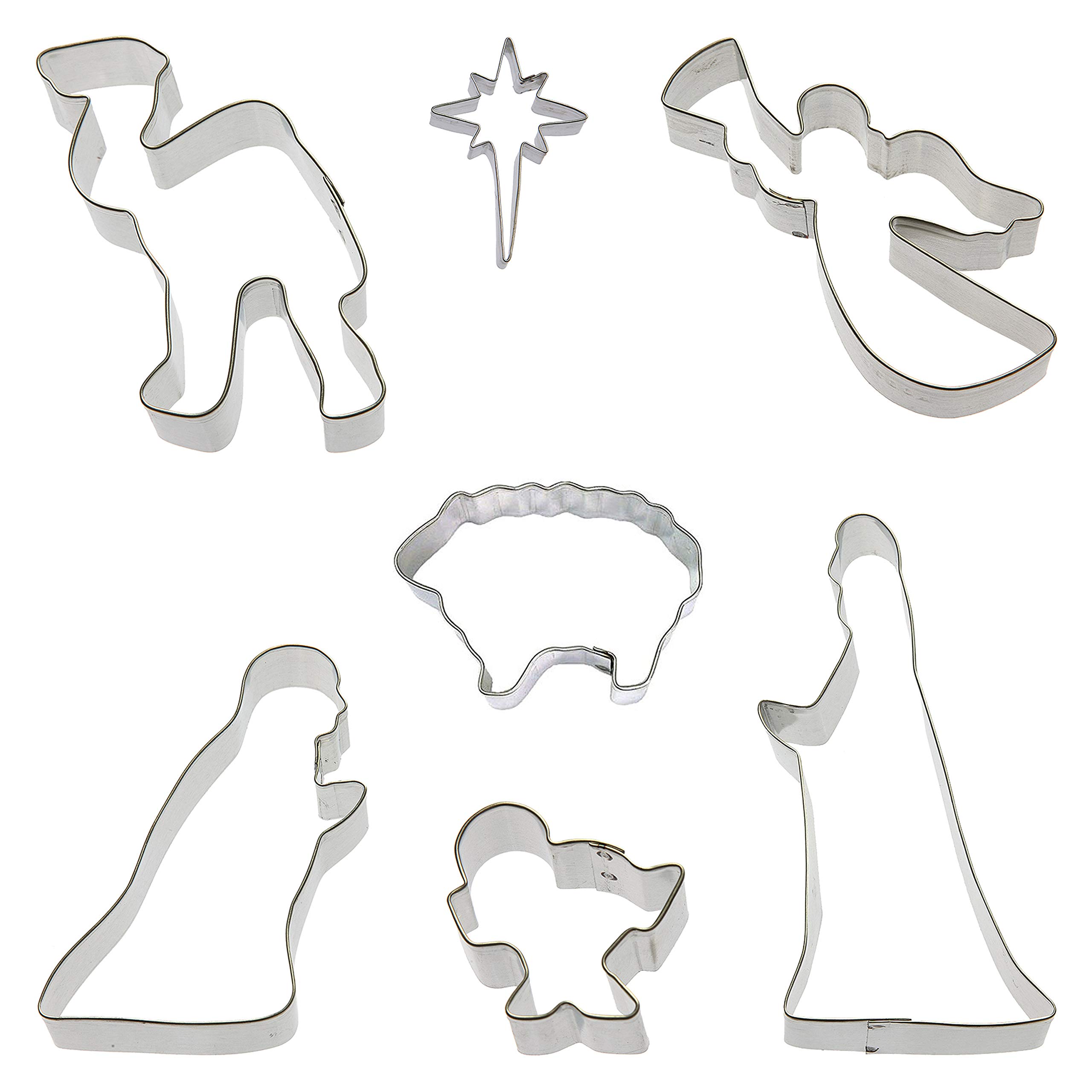 Foose Krippe Cookie Cutter Set 7 Pc