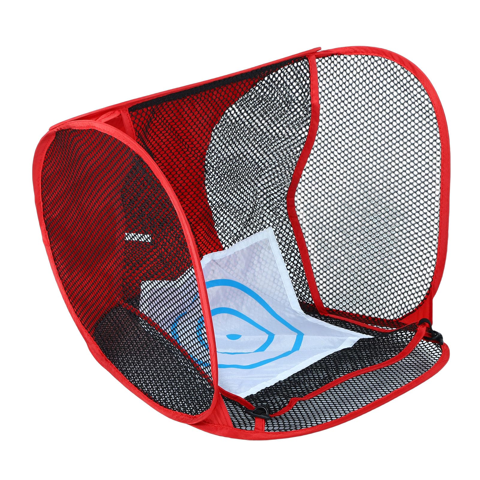 Red de Astillado de Golf, Plegable, Portátil, con Diseño Emergente Instantáneo, Práctica de Golf en Interiores con Tapete de Césped, Bolas, Bolsa de Almacenamiento para Patio Trasero, Garaje,