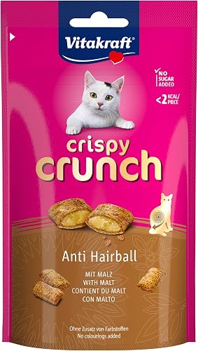 Vitakraft Crispy Crunch Classic, Katzen Leckerli, knuspriger Katzensnack gefüllt
