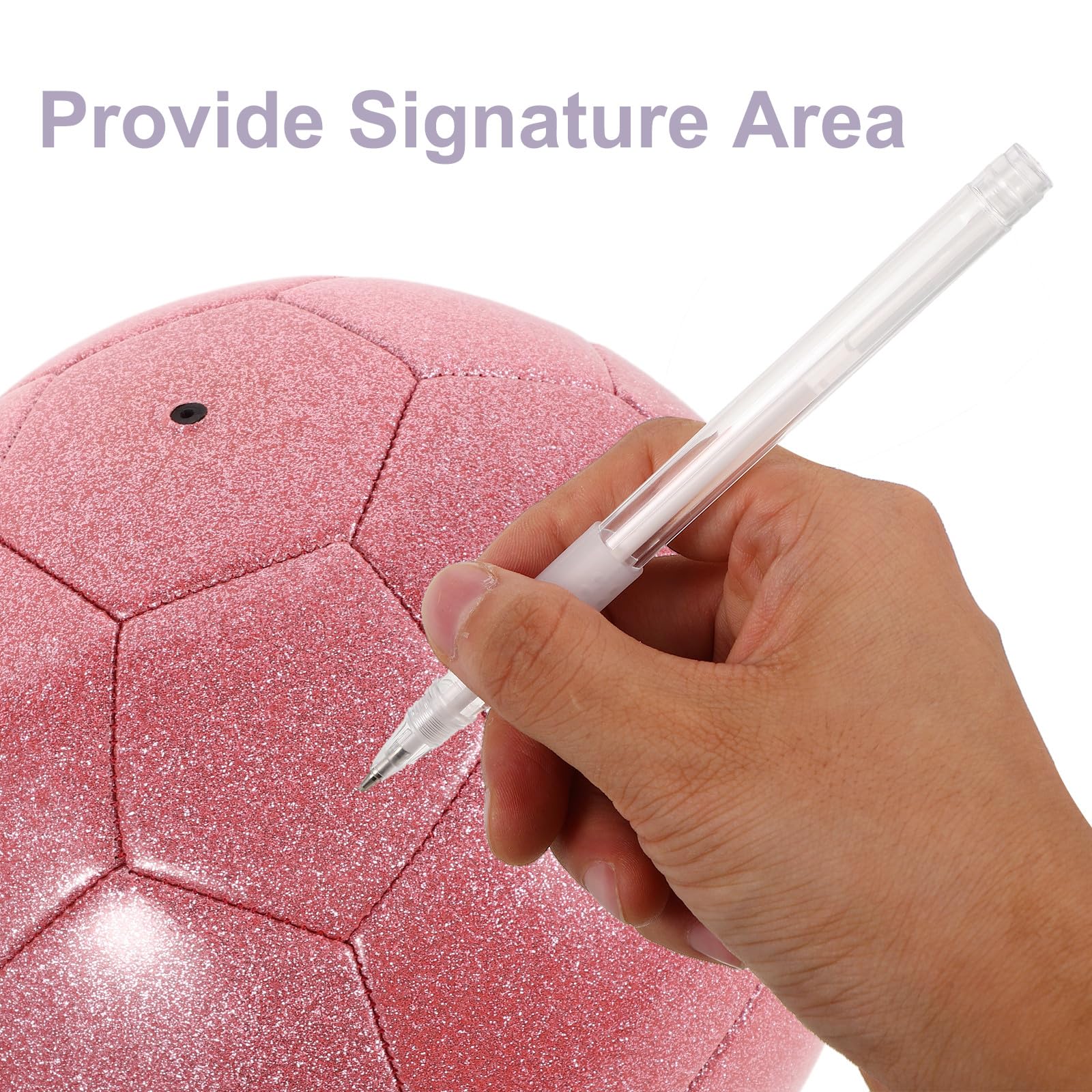 Balón de Fútbol Material PVC Resistente Diseño Brillante y Patrón Holográfico Único Fácil de Limpiar para Práctica y de Fútbol Indoor