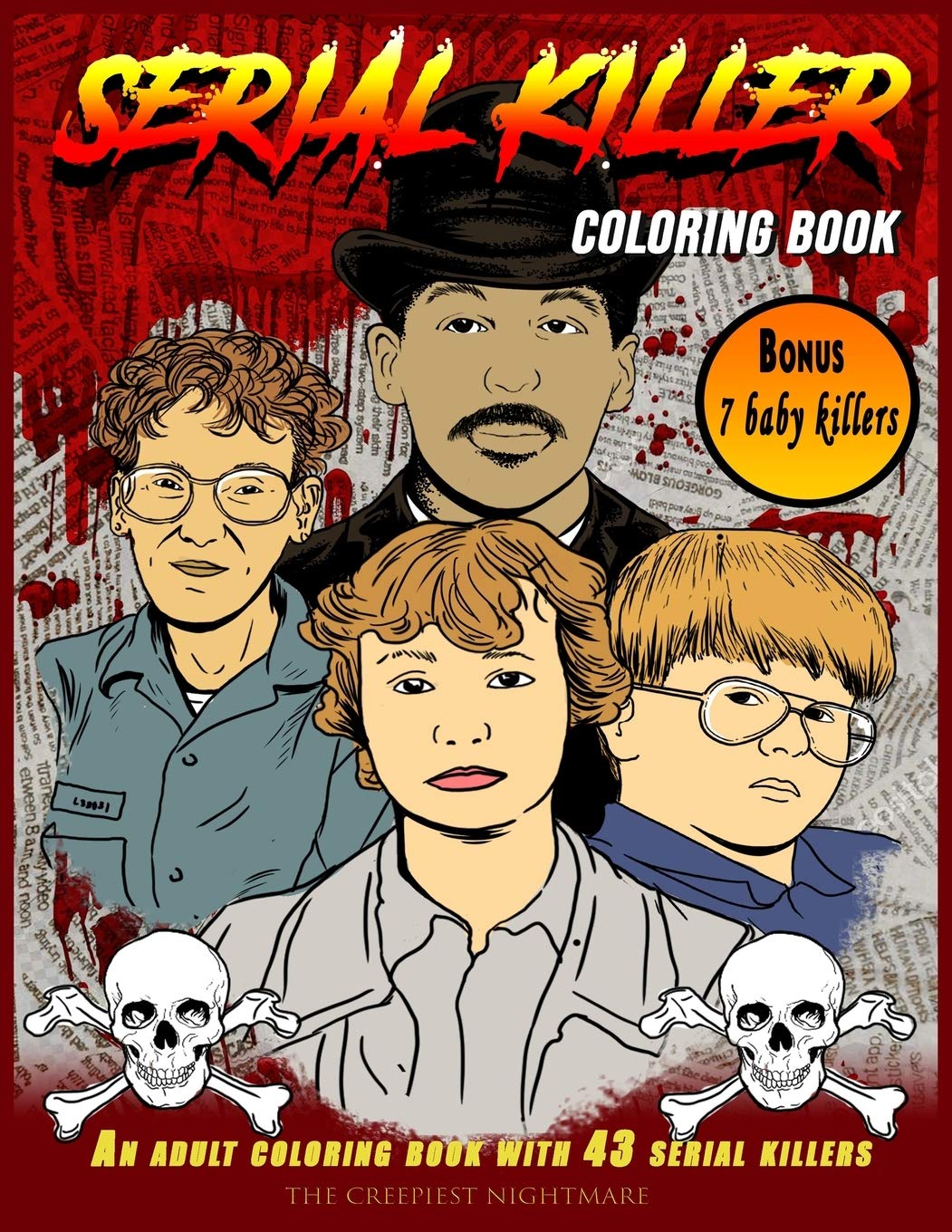 Buy Serial Killer Coloring Book The Ultimate Coloring Book Showing 43