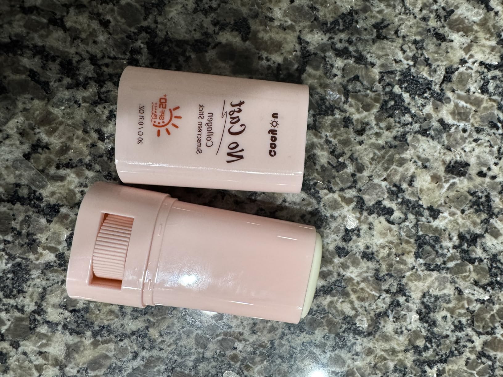Gaayou No Cast Sunscreen Stick SPF PA50++++ Collagen Sunscreen Korean Sunscreen Stick Soothing Moisture Matte Sun Stick for Face & Body Non Sticky, No White Cast