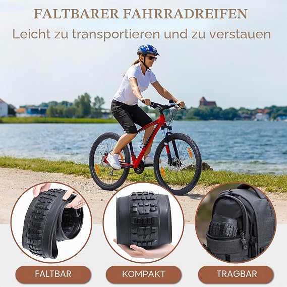 2 x 26 x 2.35 bicycle tyres 26 inch tyres 26 x 2.35 bicycle sheath 60-559 compatible with mountain/road bikes/city bikes 26 x 2.35 inches foldable bicycle tyres
