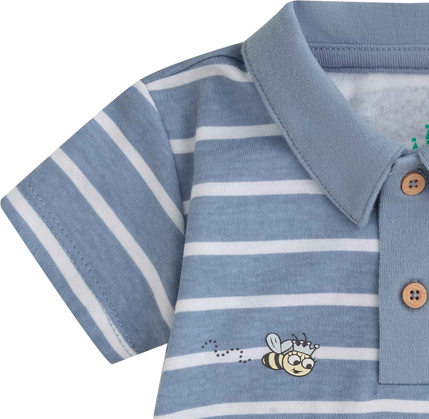 Disney Winnie the Pooh Baby Boys 2 Pack Short Sleeve Romper for Newborn and Infant - Image 4