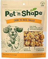 Vista 1 de Pet 'n Shape Chik 'n Rice Balls - Golosinas para perros - 1 libra