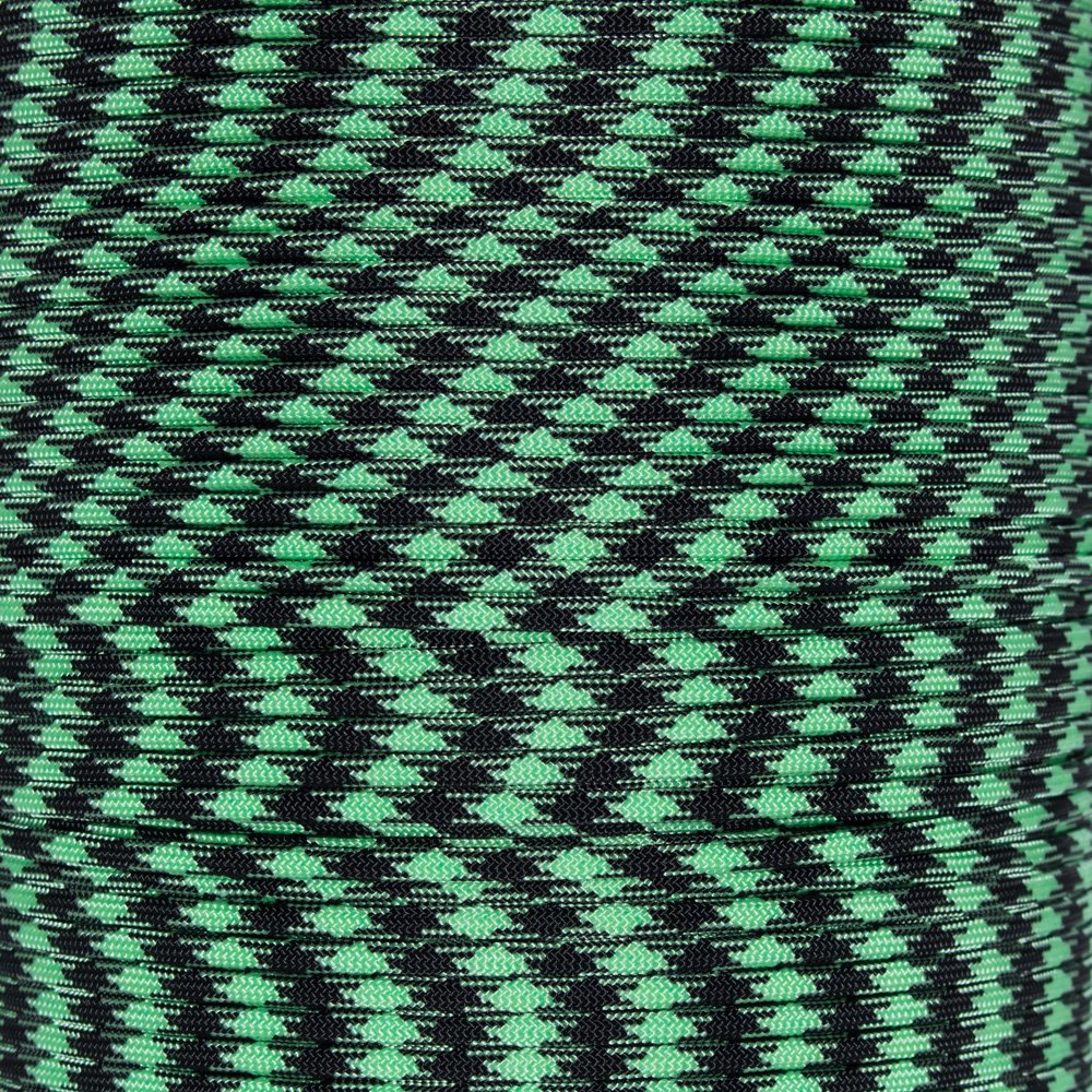 PARACORD PLANET 10', 20', 25', 50', 100' Hanks & 250', 1000' Spools of Parachute 550 Cord Type III 7 Strand Paracord Over 200 Colors
