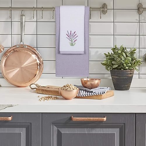 Miniatura 6 de Toallas de cocina  Toallas de cocina de algodón ultra suave y súper absorbentes para cocina, toalla de cocina grande de 24 x 16 pulgadas, toallas de