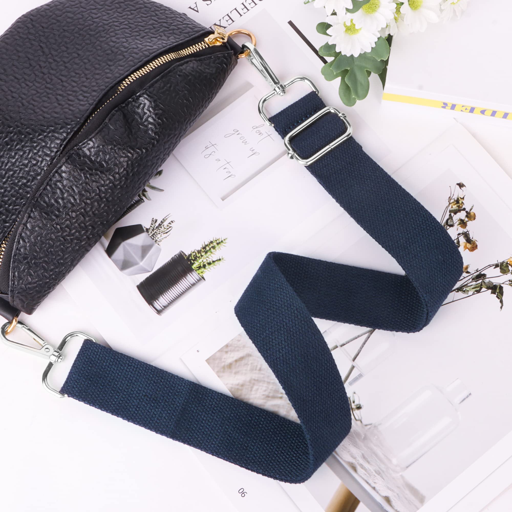 Tracolla per Borse Donna Blu Navy Cinghia Della