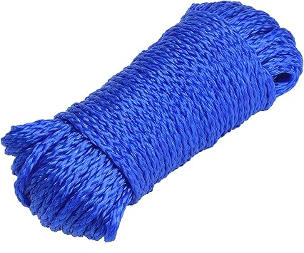 Poly Crab Line Floating for Crab Trap 1/4 in Dia, 100FT Polyethylene,Twisted Crabbing Rope 1PCS